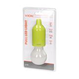 Bateryjna lampka nocna na sznurku 1W LED 3 x AAA limonkowa LA-5/L ORNO