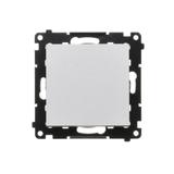 Simon 55 Łącznik schodowy bez piktogramu szybkozłączka Aluminium mat TW6.01/X/143 KONTAKT