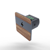 Laserowy czujnik odległości DRL-12, czujnik ruchu, afromozja-antracyt