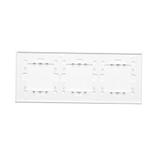 Simon 54 Touch Panel dotykowy S54 Touch 3 moduły 2 pola dotykowe pionowe + 4 pola dotykowe + 2 pola dotykowe pionowe biała perła DSTR3343/70 KONTAKT