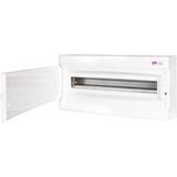 Rozdzielnica natynkowa 1x24 drzwi białe ECT 1x24PO-s 001100283 ETI