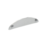 Simon Connect Końcówka do kanału DCS 85x18mm aluminium