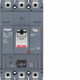 MCCB Wyłącznik mocy h3+ P630 Energy 3x630A 50kA HMW630NR HAGER
