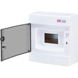 Rozdzielnica natynkowa 1x8 drzwi transparentne ECT8PT 001101000 ETI