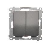 Simon 54 antracyt Łącznik świecznikowy