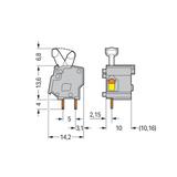modularna złączka do płytek drukowanych