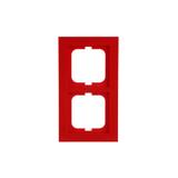 AXCENT Ramka 2-krotna  czerwony