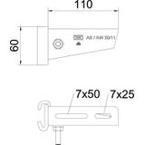 AS 30 11 FT, Wysięgnik do wieszaka