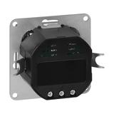 Gniazdo pojedyncze podtynkowe 2P+Z z ładowarką USB A+C Pearl, 16A, 250V, PT-16P/USB, biały OR-OE-7705/USBAC/W ORNO