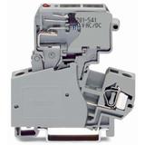 złączka bezpiecznikowa 10 mm2 szara