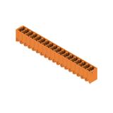 SC 3.81/18/180G 3.2SN OR BX Wtyki PCB (złącza płyty), 3.81 mm, Liczba biegunów: 18, kąt odejścia: 180° /24szt./ 1943000000 WEIDMÜLLER