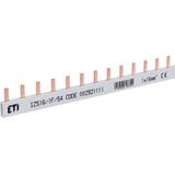 Szyna łączeniowa sztyftowa 1P 100A 16mm2 (54 mod.) IZS16/1F/54 (1m) 002921111 ETI