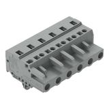 MCS-MIDI Classic gniazdo 6-bieg. szare raster 7,5 mm /50szt./ WAGO