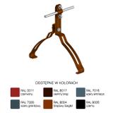 AN-151L/LA/-N Uchwyt gąsior.prof. Z-śruba WZÓR 16 H=10 cm /LA/