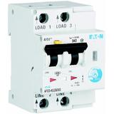 AFDD-40/2/B/003 Przeciwpożarowy detektor iskrzenia 10kA B40A 2P 30mA typ AC 187236 EATON