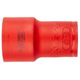 Klucze nasadowe 1000V, 19szt.