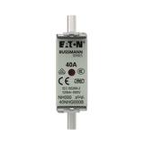 NH FUSE 40A 500V GG/GL SIZE 000 Wkładka NH000 40A 500V GL/GG podwójny wskaźnik 40NHG000B EATON
