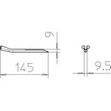 TPB R FS, RYGIEL UchwytU TRAPEZOWEGO TPB
