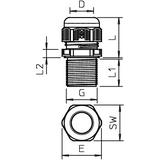 V-TEC VM LL63 SW, Dławik kablowy
