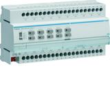 KNX system Sterownik załączający/żaluzjowy 20-/10-krotny 16A C-load 10 mod. TYM620D HAGER