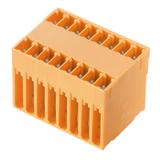 SCD 3.81/16/180G 3.2SN OR BX Wtyki PCB (złącza płyty), 3.81 mm, Liczba biegunów: 16, kąt odejścia: 180° /36szt./ 1029990000 WEIDMÜLLER