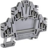 ESP2-HMD.2N Złączka gwintowa 2-poziomowa 2,5 mm2 (szara)