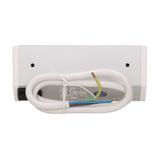 Gniazdo meblowe 2x2P+Z biało-srebrne OR-GM-9005/W-G ORNO