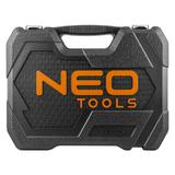 Klucze nasadowe 1/2", 1/4" , zestaw 82 szt., CrV