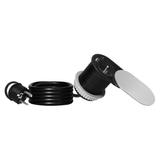 Gniazdo meblowe O6cm, wpuszczane w blat z przesuwną pokrywką, ładowarką USB i przewodem 1,9m, 1x2P+Z