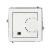 DECO Mechanizm elektronicznego regulatora temperatury z czujnikiem powietrznym biały mat