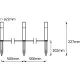 Oprawa SMART+ WIFI GARDENPOLE MINI RGBW EXT