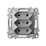 SZAFIR Gniazdo potrójne EURO