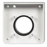 DECO Puszka montażowa pojedyncza do gniazda ssącego odkurzacza centralnego DECOvac biała