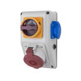 Rozdzielnica KOMBI-PL 1x32A/5p, 1x250V L-P