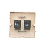 Simon Basic Gniazdo komputerowe RJ45 podwójne kategoria 5e Montaż gniazda na wkręty do puszki beż