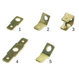 Wtyk płaski kształt 4 mosiądz