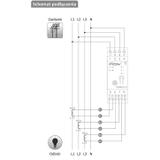 Monitor energii elektrycznej WI-FI 3F+N,FOX ENERGY 3 WI-MEF3 200A WI-MEF-3-200 F&F