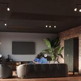 Sollux Plafon FORNES 3 czarny SL.1122