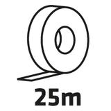 Urządzenie do podwiązywania roślin, zestaw 25 m taśmy + zszywki