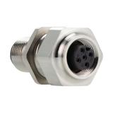 SWD4-SML5-12 IP67 Przepust szafy sterowniczej M12-M/M12-F SmartWire-DT 174757 EATON