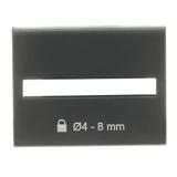 PLPBl.D=4/6/8mm E1.2 blokada kłódkowa E1.2