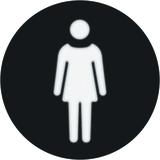 R.x Folia do sygnalizatora świetlnego symbol  kobieta