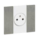 Living Now - Ramka 2 Moduły - Moon Bticino  KA4802NW LEGRAND