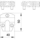 247/CU, ŁĄCZNIK TRÓJNIKOWY RD 8-10 CU