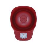 SY Base-LX-W/RF/R1 + SY/R1/E VDS G2 Sygnalizator Optyczno-Akustyczny Symphoni LX Ścienny czerwona ob