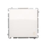 Simon Basic Przycisk światło 16A z. śrub. biały