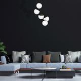 Milagro lampa wisząca Sfera Black 5xE14 MLP8869