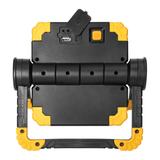 GEMINIX LED 2x10W podwójny naświetlacz roboczy przenośny z akumulatorem 1200lm IP44 4000K 5000 AD-NR