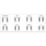 Szynowa oprawa TRACKLIGHT SPOT ZOOM D85 25W 4000K DIM 97R BK