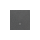 Simon 55 Klawisz pojedynczy z oczkiem z piktogramem krzyżowym do: SW7M Grafitowy mat